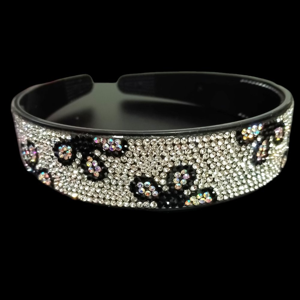 Headband Black With Rhinstone Ellen Tracy